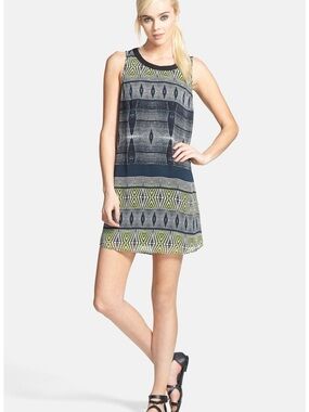 ASTR Layered Racerback Shift Dress
